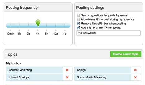 Find Good Content To Post To Your Social Media Channels with NewsPin | Internet Marketing Strategy 2.0 | Scoop.it