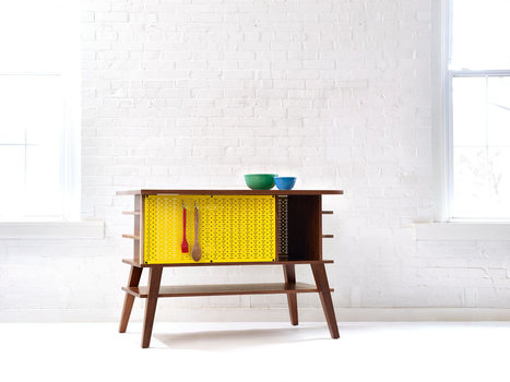 A Mid-Century Inspired Kitchen Island - Design Milk | Real Estate News and Auction | Scoop.it