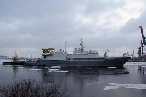 Le nouveau bateau-m&egrave;re russe "Igor Belousov" du syst&egrave;me de sauvetage de sous-marins d&eacute;bute ses essais &agrave; la mer | Newsletter navale | Scoop.it