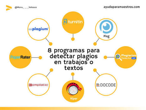 8 programas para detectar plagios en trabajos o textos | TIC & Educación | Scoop.it