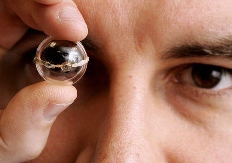 Il est maintenant possible d’imprimer des lentilles de contact en 3D avec une LED | innovation & e-health | Scoop.it
