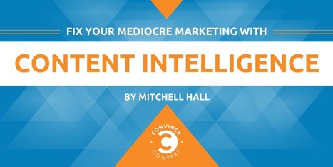 Fix Your Mediocre Marketing with Content Intelligence | Public Relations & Social Marketing Insight | Scoop.it