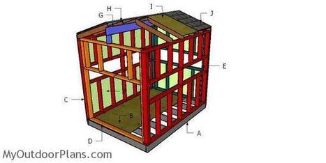 6x8 Deer Stand Roof Plans | MyOutdoorPlans | Free Woodworking Plans and Projects, DIY Shed, Wooden Playhouse, Pergola, Bbq | Garden Plans | Scoop.it