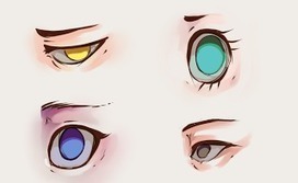How To Draw and Color Eyes: Anime or Semi-Realistic ~ Draw Central | Drawing and Painting Tutorials | Scoop.it