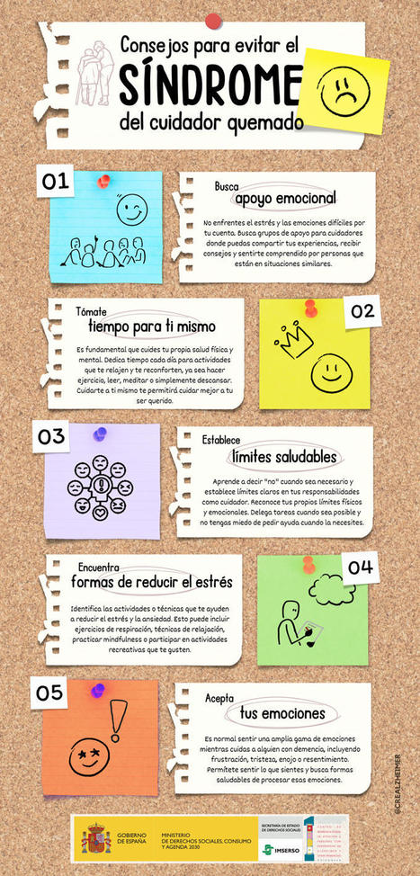 Consejos para evitar el síndrome del cuidador quemado | Alzheimer y más (Boletín nº 71) | Scoop.it