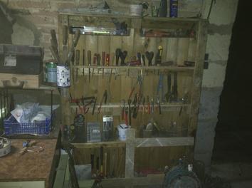 [Projet #DIY] Etagère à outils en #palettes par Barjoh sur le #CDB | DIY Palettes | Scoop.it