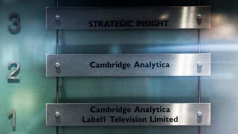 Les donn&eacute;es "supprim&eacute;es" par Cambridge Analytica circuleraient toujours chez Cambridge Analytica (et s&ucirc;rement ailleurs) | Toulouse networks | Scoop.it