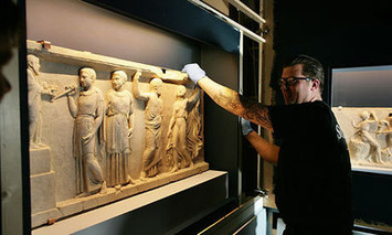 British Museum reunites Roman marble panels split for 2,000 years | For Art's Sake-1 | Scoop.it