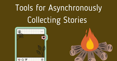 Free Technology for Teachers: Tools for asynchronously collecting stories | Help and Support everybody around the world | Scoop.it