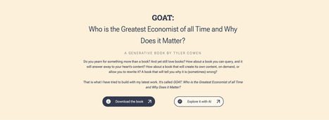 GOAT: Who is the greatest economist of all time and why does it matter? | Contemporary Challenges in Marketing | Scoop.it