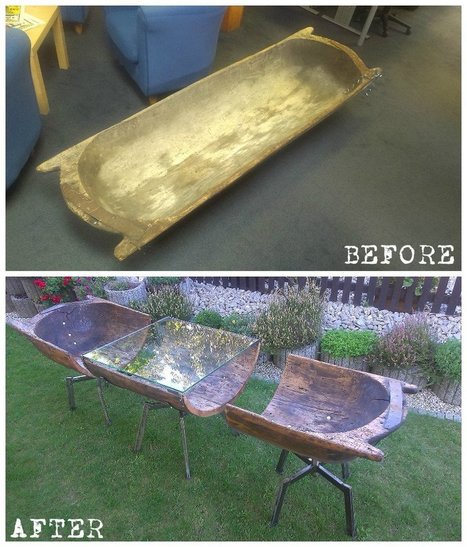 Rest In Pieces - Wood Table & Chairs | 1001 Recycling Ideas ! | Scoop.it