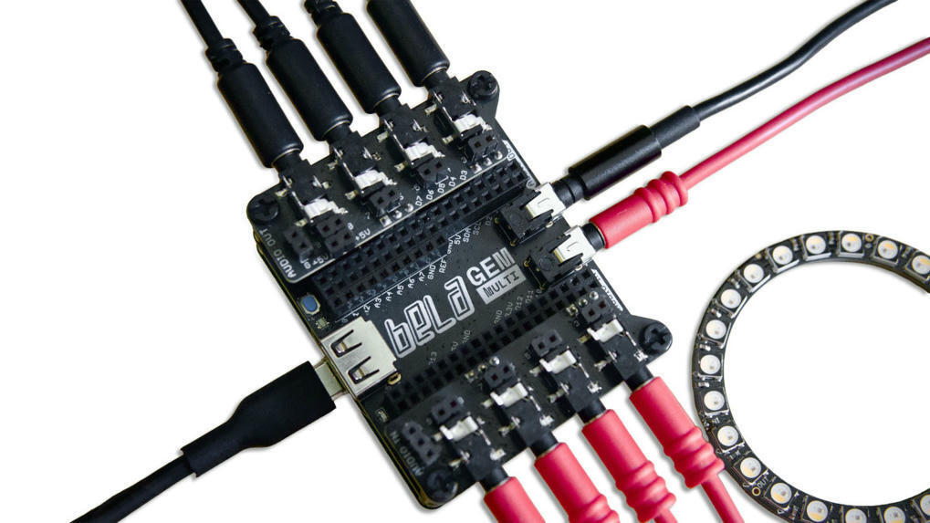 Bela Gem audio and sensor add-on boards are des...