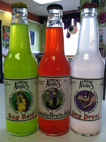 Can You Stomach These Totally Gross Sodas? Bug Bark,Zombie Brain, Dog Drool | Kitsch | Scoop.it