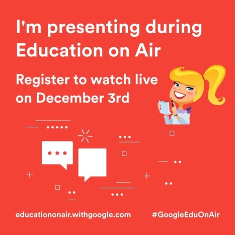 FREE #GoogleEdu PD in Your PJ's! #GoogleEduOnAir 2016 | Shake Up Learning Dec. 3 | iGeneration - 21st Century Education (Pedagogy & Digital Innovation) | Scoop.it