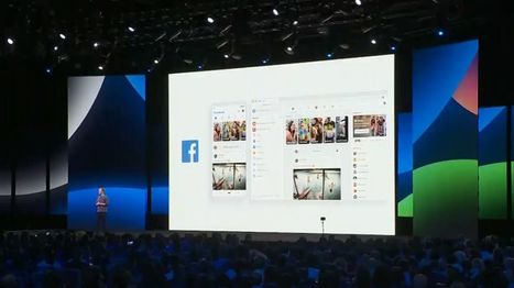 Découvrez la nouvelle version de Facebook et son interface blanche: les groupes et l'amour valorisés | Graphic design | Scoop.it