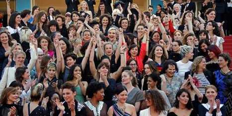 Cinéma : 82 femmes appellent à la parité et à l’égalité salariale sur les marches du Festival de Cannes | Revue de presse théâtre | Scoop.it