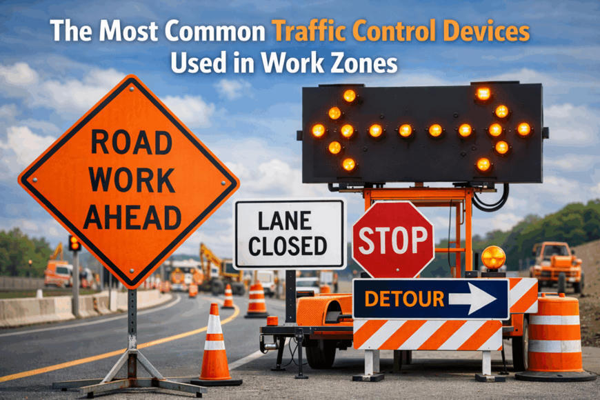 The Most Common Traffic Control Devices Used in...