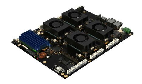 Cerebro clusterboard supports up to four NVIDIA Jetson, Raspberry Pi CM4/CM5, or Radxa CM5 modules (Crowdfunding) - CNX Software | Embedded Systems News | Scoop.it
