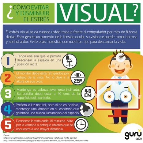 Cómo evitar el estrés visual | E-Learning-Inclusivo (Mashup) | Scoop.it