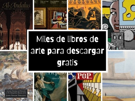 Más de 1600 preciosos libros de arte y catálogos de museos que puedes descargar gratuitamente | Chismes varios | Scoop.it
