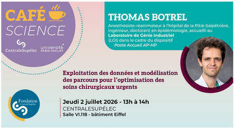Caf&eacute; Science le 2 juillet 2026 &ndash; Thomas Botrel | Life Sciences Universit&eacute; Paris-Saclay | Scoop.it