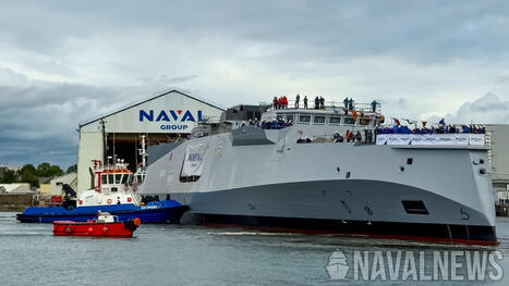 Video: France&rsquo;s Second FDI Frigate Launched by Naval Group | DEFENSE NEWS | Scoop.it