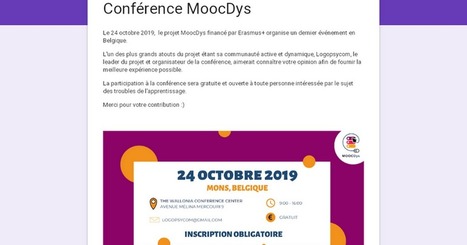 Conférence MoocDys | Revolution in Education | Scoop.it