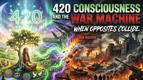 420 Consciousness and the War Machine - When Opposites Collide | Cannabis.Net | Scoop.it