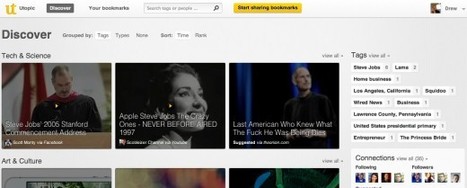 Visual Curation of Bookmarks Gets Better with Utopic.me | Digital Curation in Education | Scoop.it