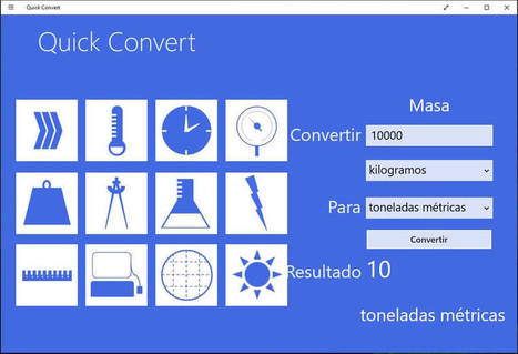 Quick Convert: aplicación para convertir unidades de medida en Windows | tecno4 | Scoop.it