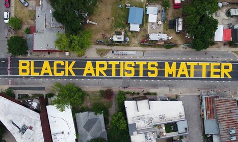 Texas's ‘Black Artists Matter’ mural and rainbow crosswalks at risk | Industry 411 - Waste Management | Scoop.it