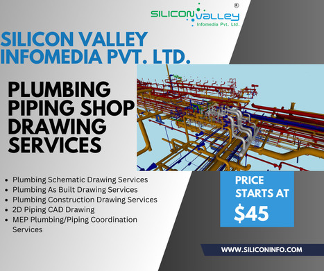 Plumbing Piping Shop Drawing Services | CAD Services - Silicon Valley Infomedia Pvt Ltd. | Scoop.it