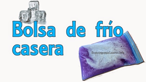 Bolsa de gel frío casera de emergencia | Artículos CIENCIA-TECNOLOGIA | Scoop.it