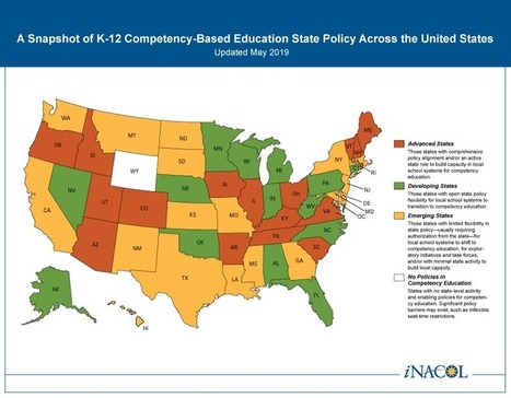 iNACOL Releases Updates to the Snapshot of K-12 Competency Education State Policy Across the United States - Competency Works (not sure this is on the radar for Ontario...) | iGeneration - 21st Century Education (Pedagogy & Digital Innovation) | Scoop.it