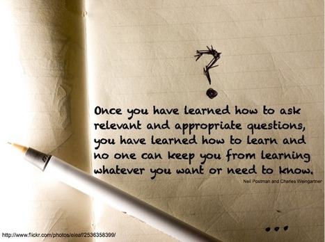 Learners Should Be Developing Their Own Essential Questions | Common Core ELA | Scoop.it