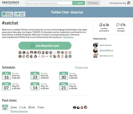 Why Teachers Participate in Twitter Chats (and What's Coming Next) by <br/>Brad Spirrison | iGeneration - 21st Century Education (Pedagogy & Digital Innovation) | Scoop.it