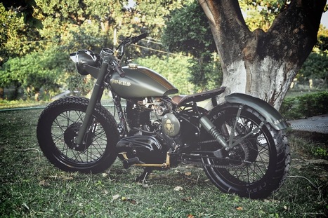 Royal Enfield Custom by Bambukaat MC - Grease n Gasoline | Cars | Motorcycles | Gadgets | Scoop.it