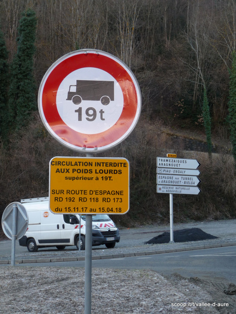 Aragnouet – Le maire interdit la circulation des poids lourds de plus de 19 tonnes sur plusieurs routes - MAJ | Vallées d'Aure & Louron - Pyrénées | Scoop.it