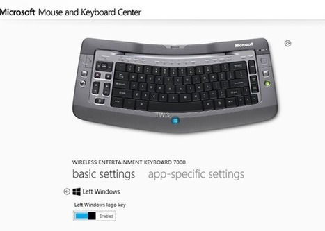 Microsoft Mouse and Keyboard Center: Get the most out of your Mouse & Keyboard | Time to Learn | Scoop.it