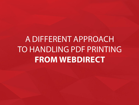 A Different Approach to Handling PDF Printing from WebDirect | FileMaker | Learning Claris FileMaker | Scoop.it
