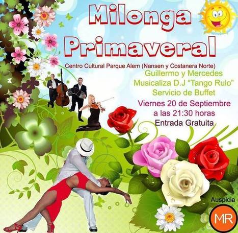 Rosario: Milonga Primaveral | Mundo Tanguero | Scoop.it