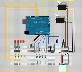 Project – Arduino 2-DOF Sun Tracker - Fritzing | Information Technology & Social Media News | Scoop.it