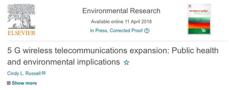 5G Wireless Telecommunications Expansion: Public Health and Environmental Implications | Screen Time, Tech Safety & Harm Prevention Research | Scoop.it