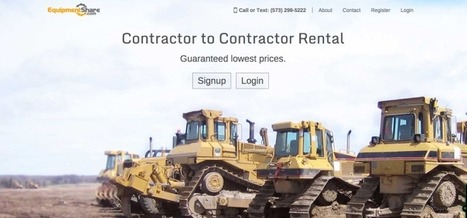 YC-Backed EquipmentShare Is Like Airbnb For Construction Equipment | Peer2Politics | Scoop.it