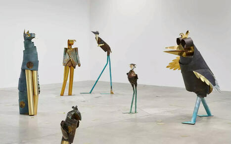 Voyage à Nantes : les sculptures colorées de Caroline Mesquita à la HAB Galerie | Les clefs du Van | Scoop.it