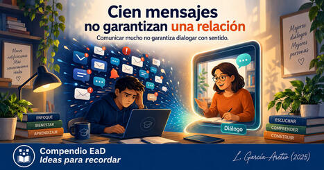 Garc&iacute;a Aretio: Cien mensajes no garantizan una relaci&oacute;n | Educaci&oacute;n a Distancia y TIC | Scoop.it