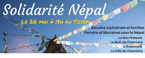 Ville de Chambéry : "Be in link | Mercredi 20 mai à la MJC, Solidarité Népal | Ce monde à inventer ! | Scoop.it