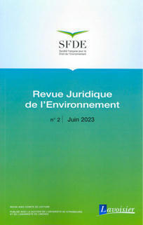 Revue Juridique de l’Environnement : Vol.48 n°2 (2023) | Biodiversité | Scoop.it