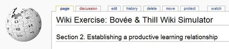 Bovee & Thill Wiki Simulator | Teaching a Modern Business Communication Course | Scoop.it