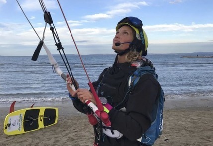 Dèpart de La Montpelliéraine Doris Wetzel pour sa traversée de la Méditerranée en kitesurf | No limite | Scoop.it